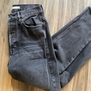 Pacsun dark high rise mom jeans